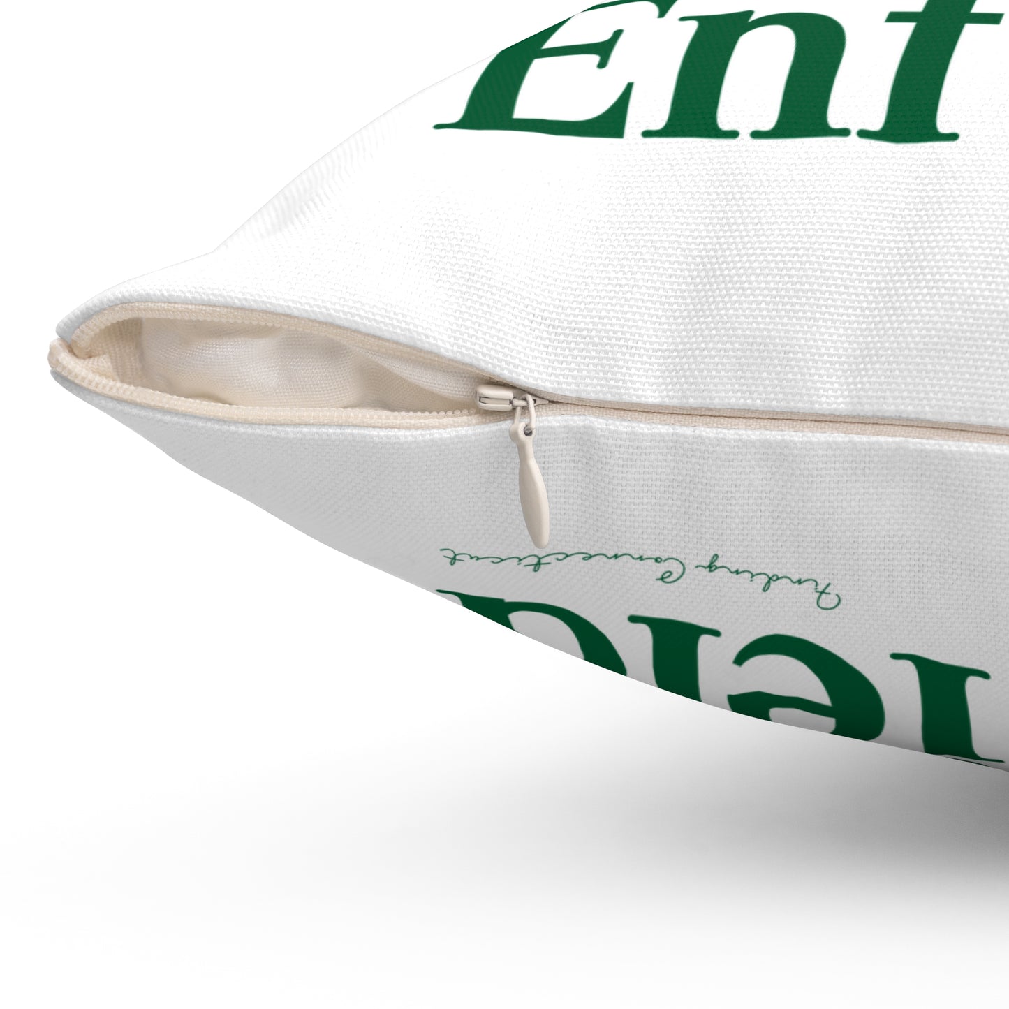 I Clover Enfield Spun Polyester Square Pillow