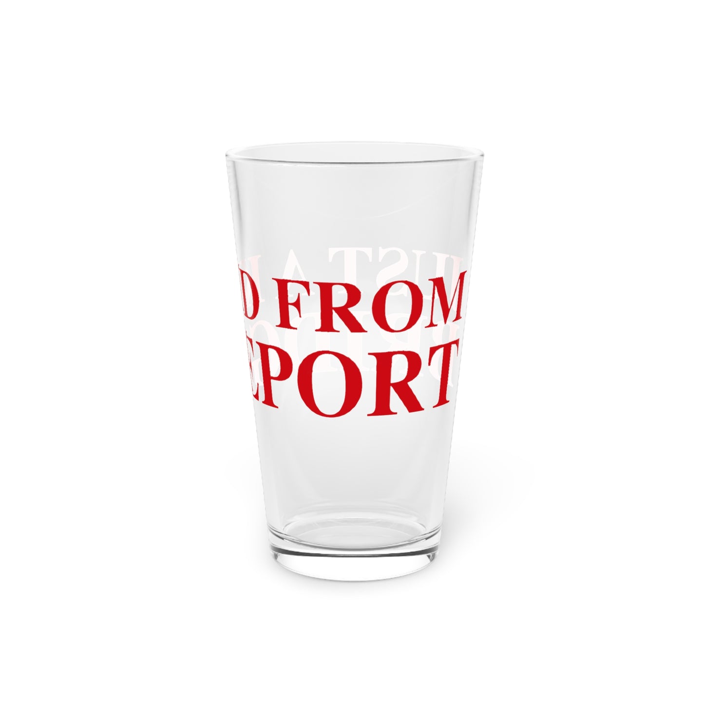 Just a kid from Bridgeport Pint Glass, 16oz