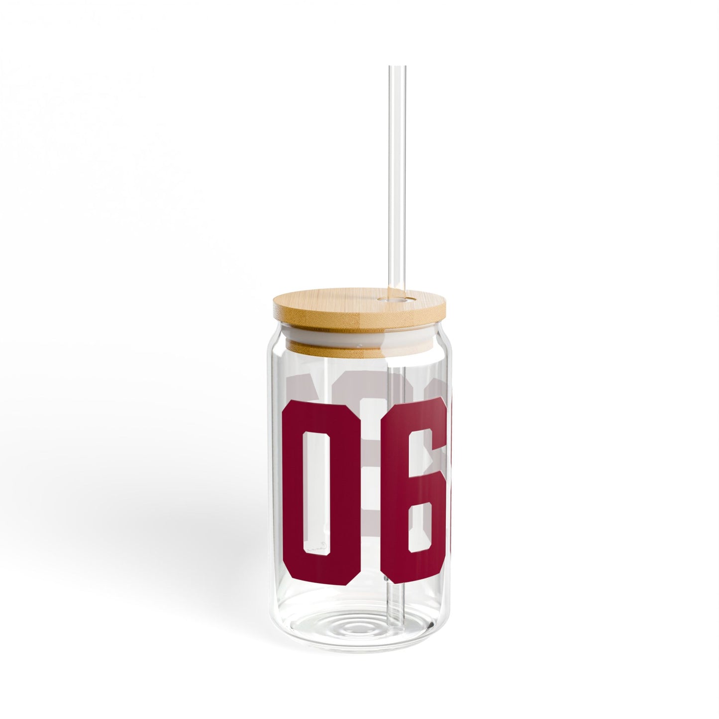 06831 - Greenwich Connecticut Zip Code Sipper Glass, 16oz