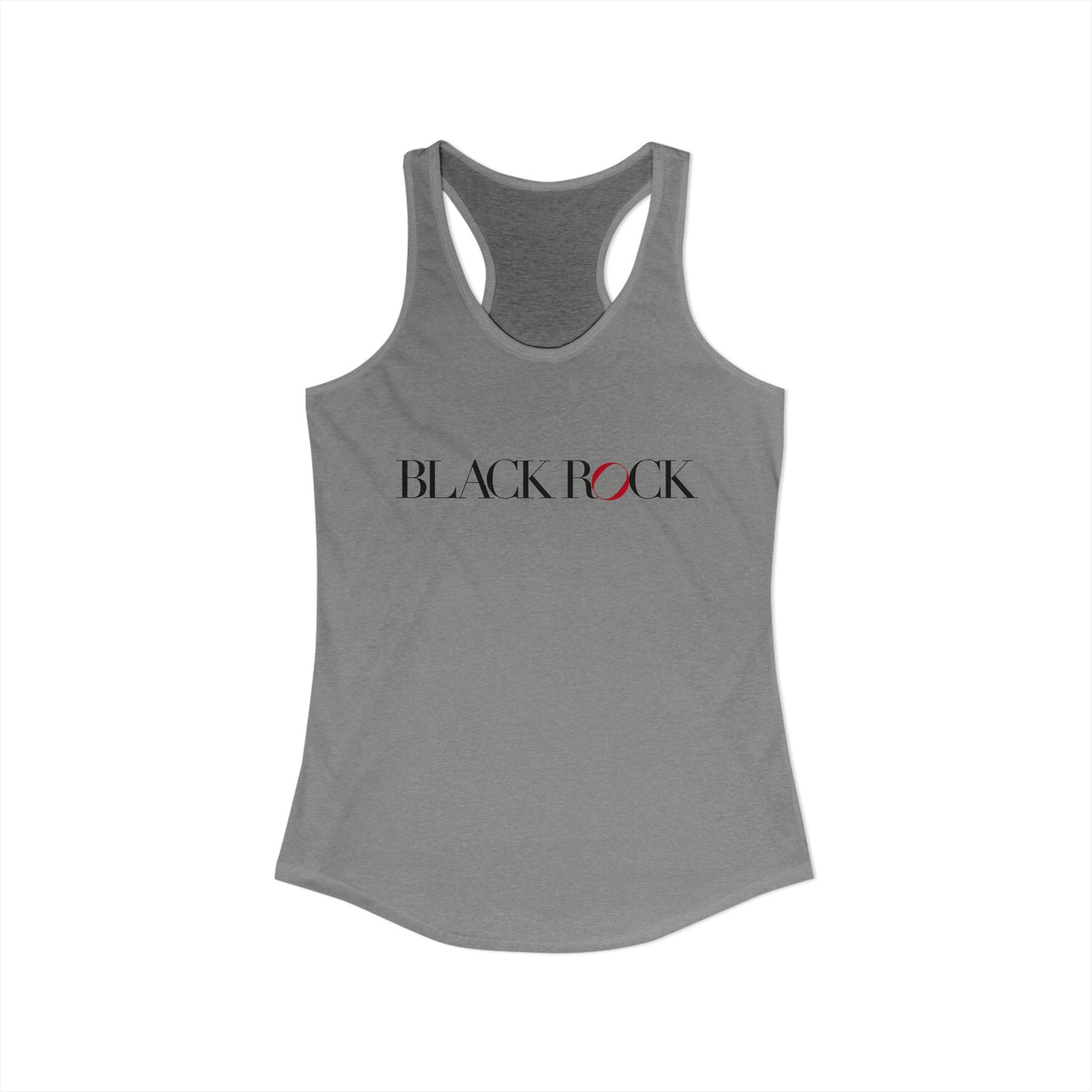 41 Tilt Black Rock Women's Ideal Racerback Tank Top