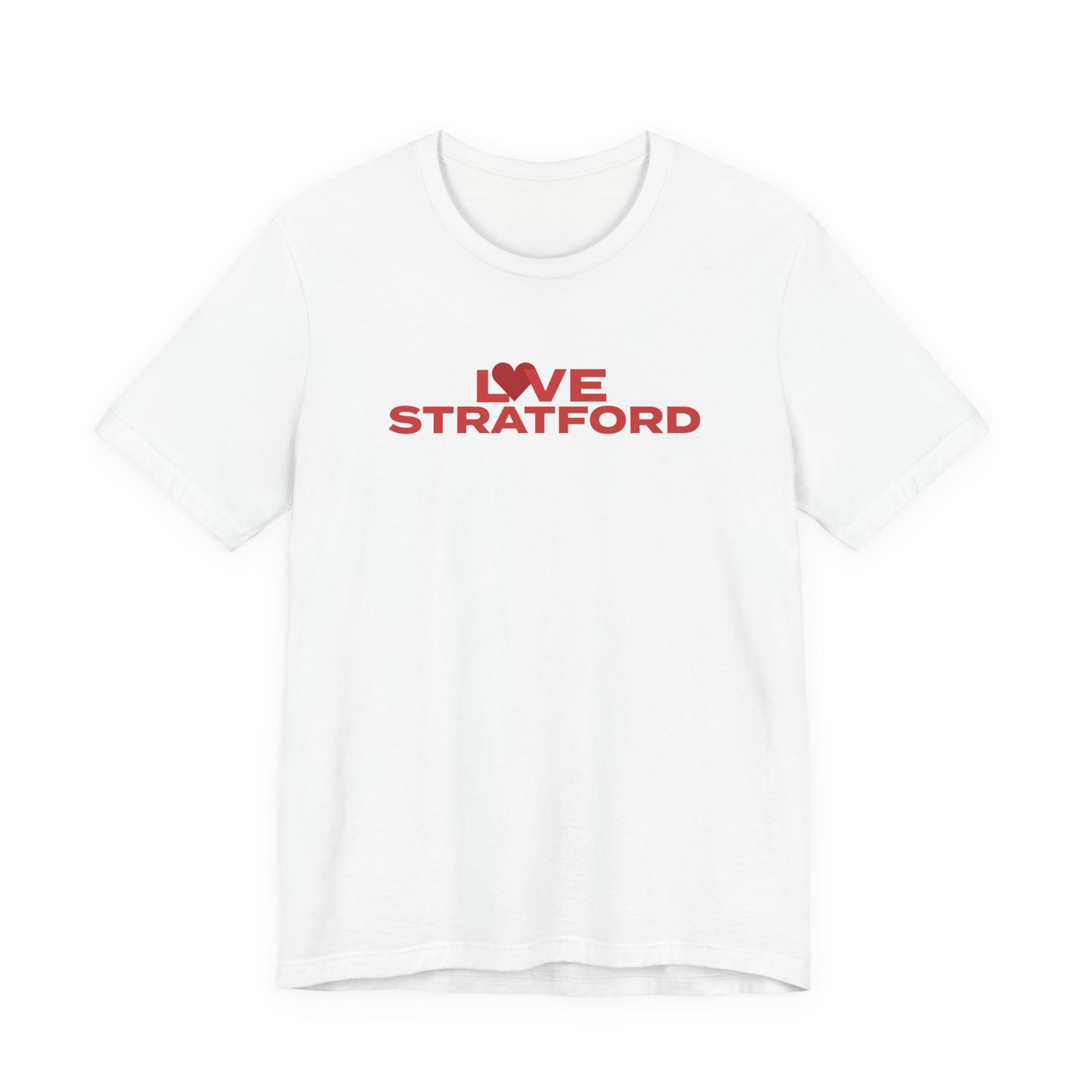 Love Stratford Unisex Jersey Short Sleeve T-Shirt