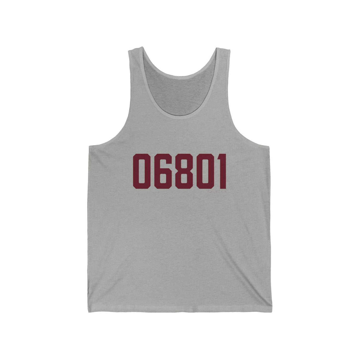 06801 Bethel Connecticut Zip Code  Unisex Jersey Tank Top