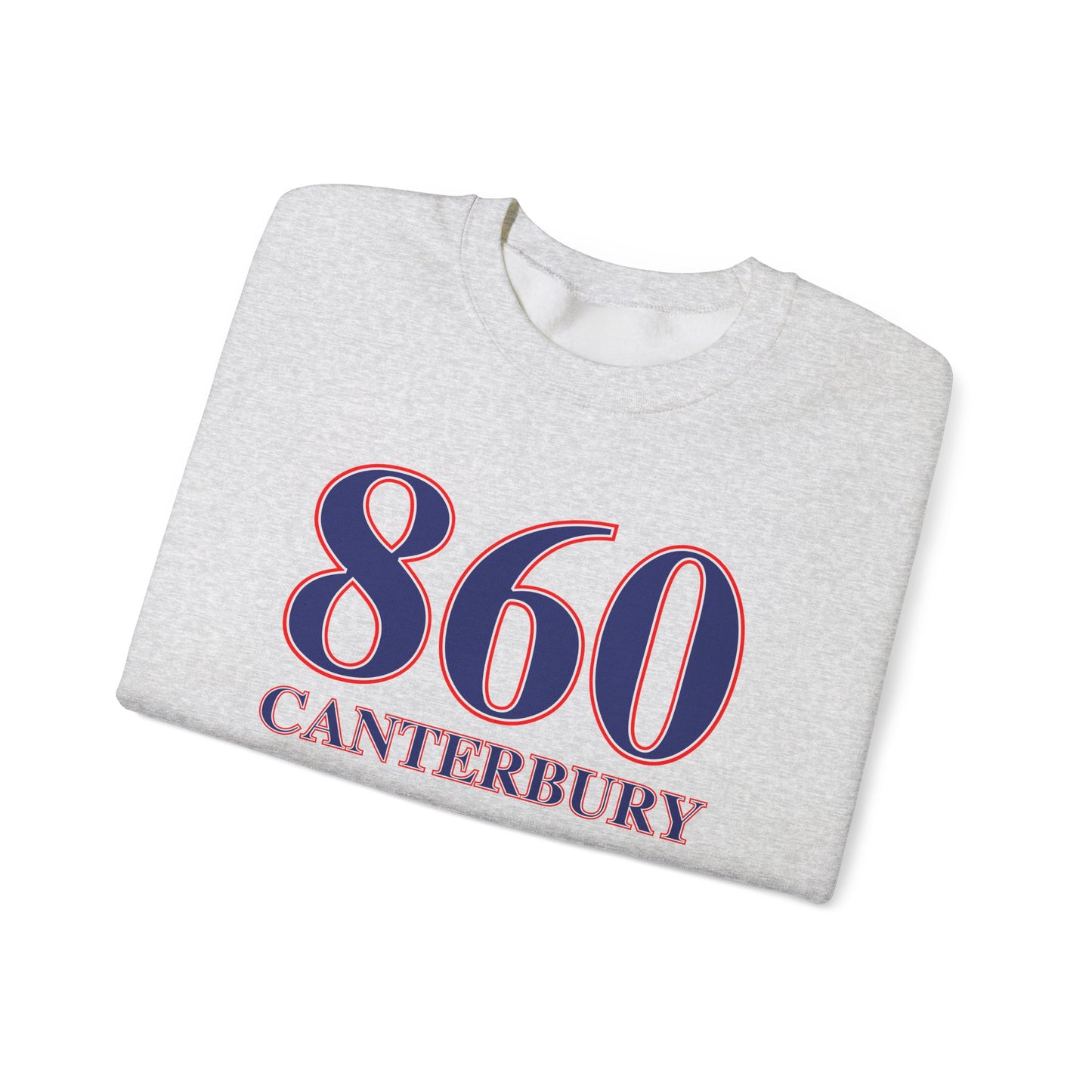 860 Canterbury Red White & Blue Unisex Heavy Blend™ Crewneck Sweatshirt