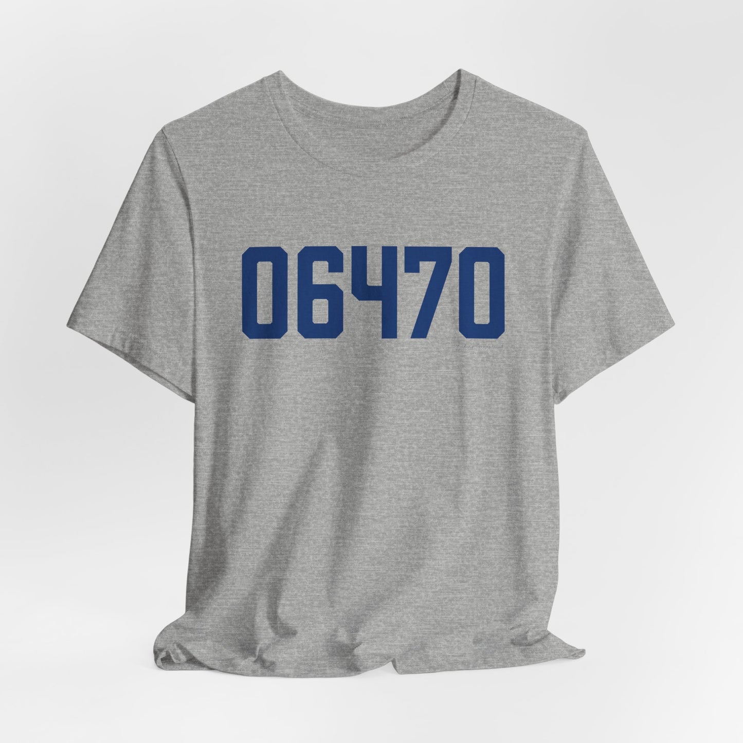 06470 Newtown Connecticut Zip Code Unisex Jersey Short Sleeve T-Shirt