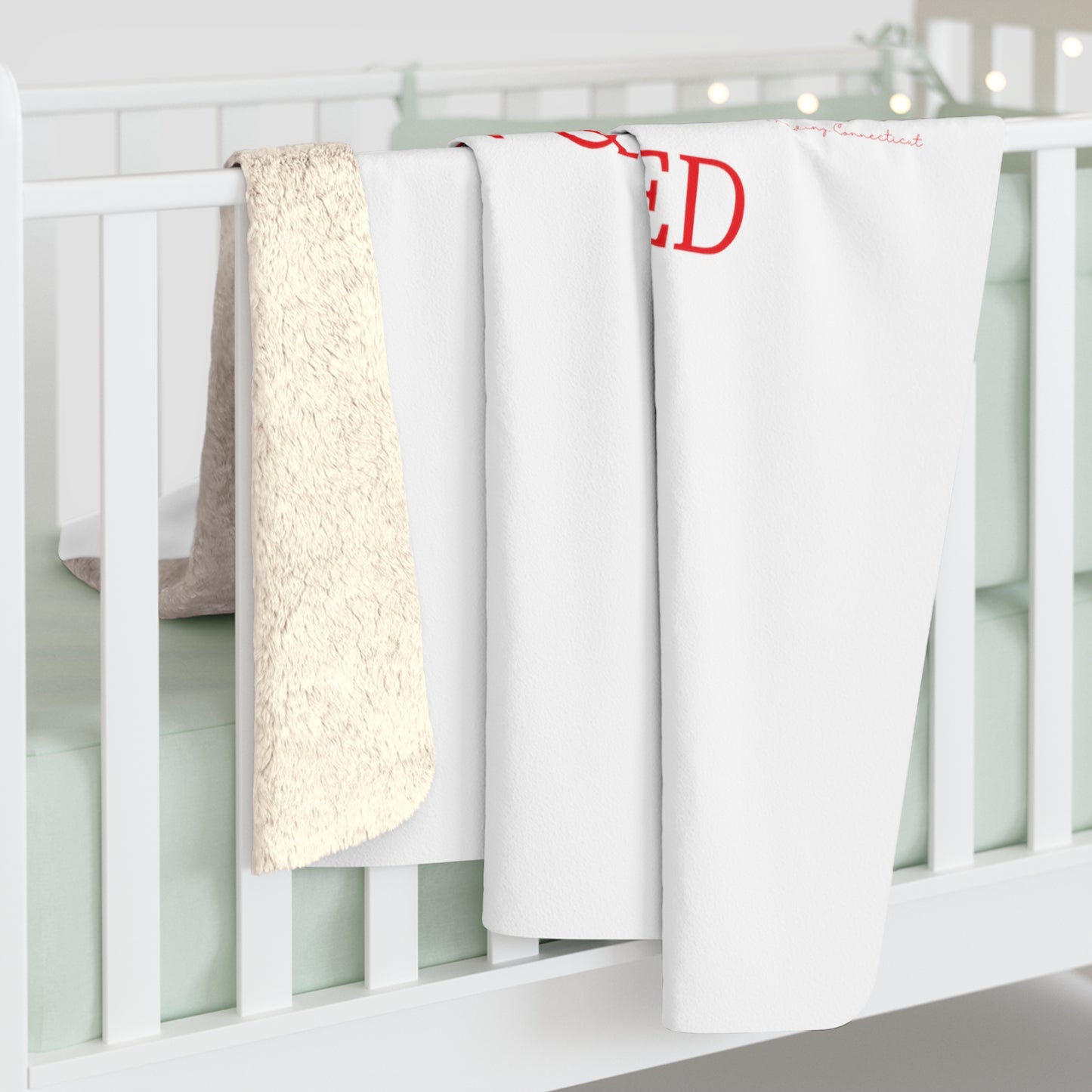 Fairfield Born & Raised Sherpa Fleece Blanket