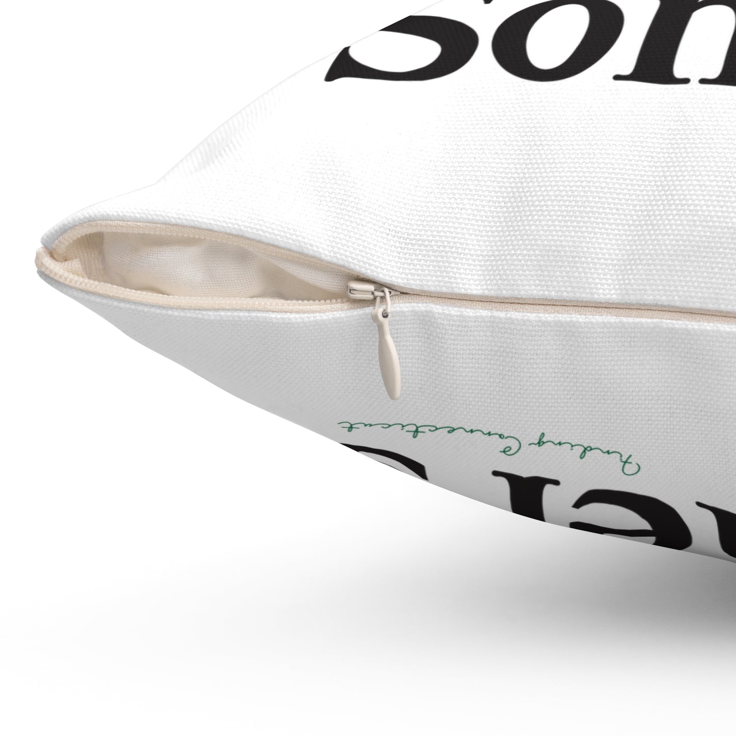 I Clover Somers Spun Polyester Square Pillow