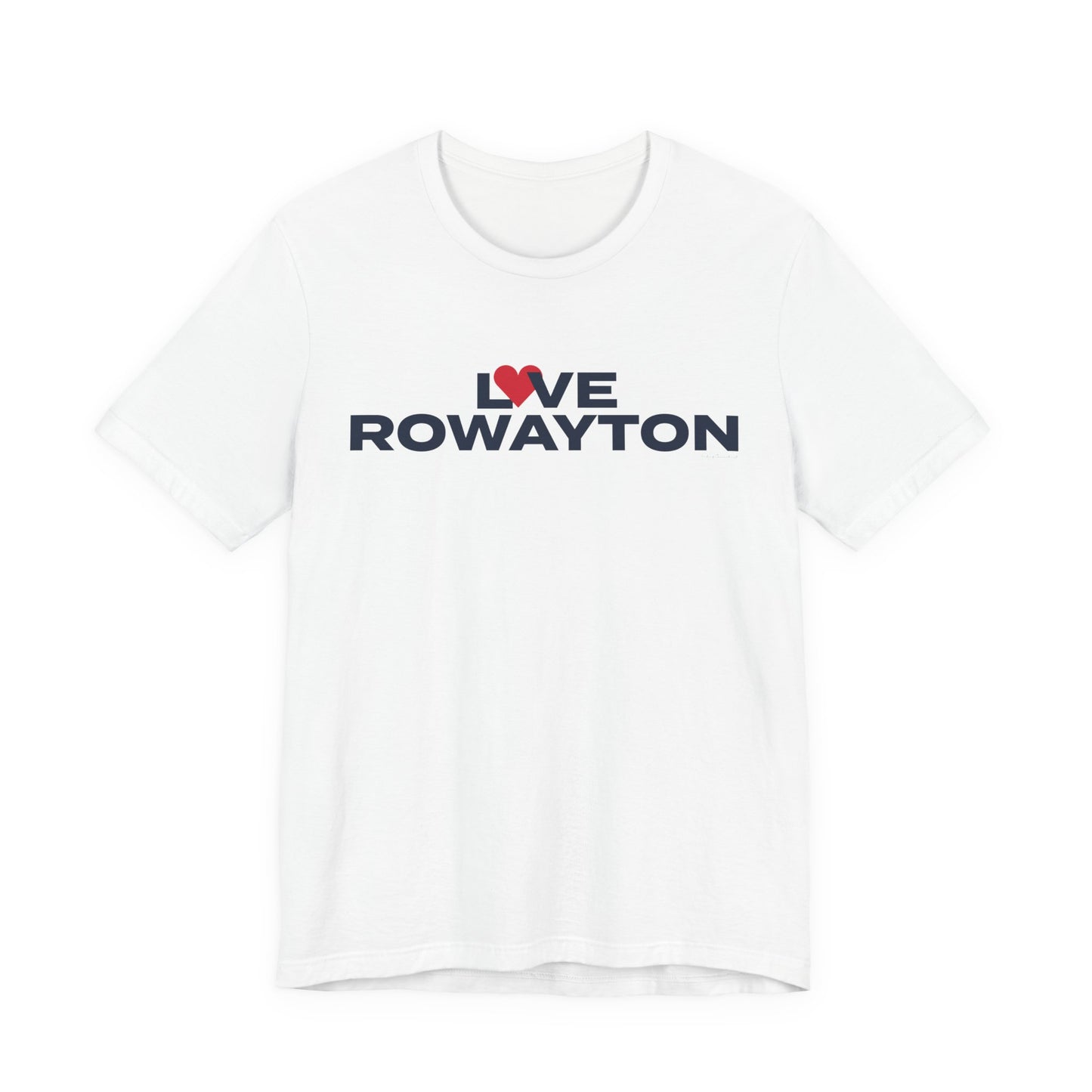 Love Rowayton Unisex Jersey Short Sleeve T-Shirt