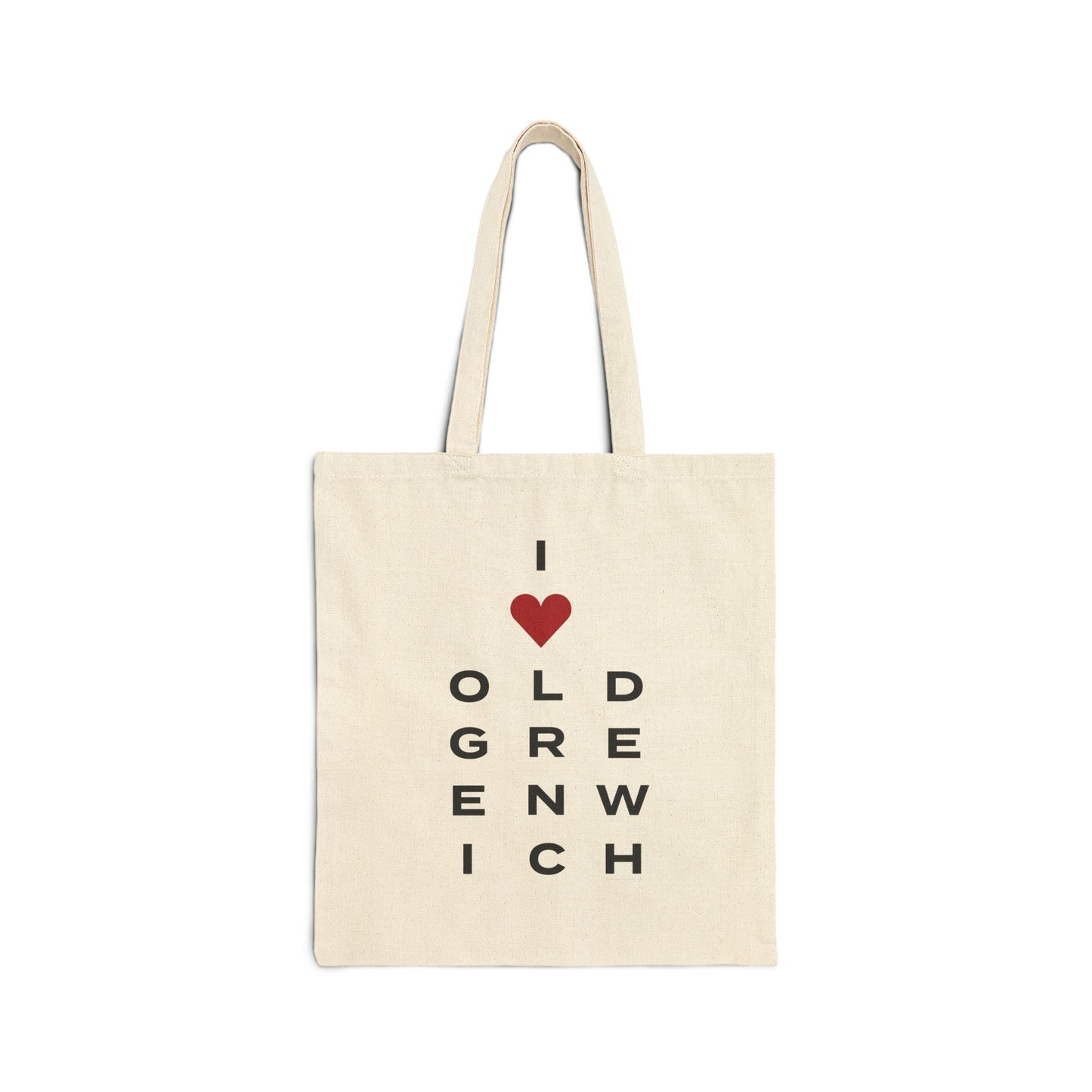 Old Greenwich Vision Cotton Canvas Tote Bag