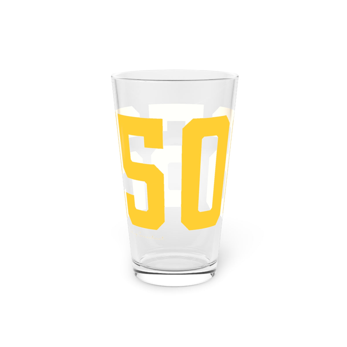 06525 Woodbridge Connecticut Zip Code Pint Glass, 16oz