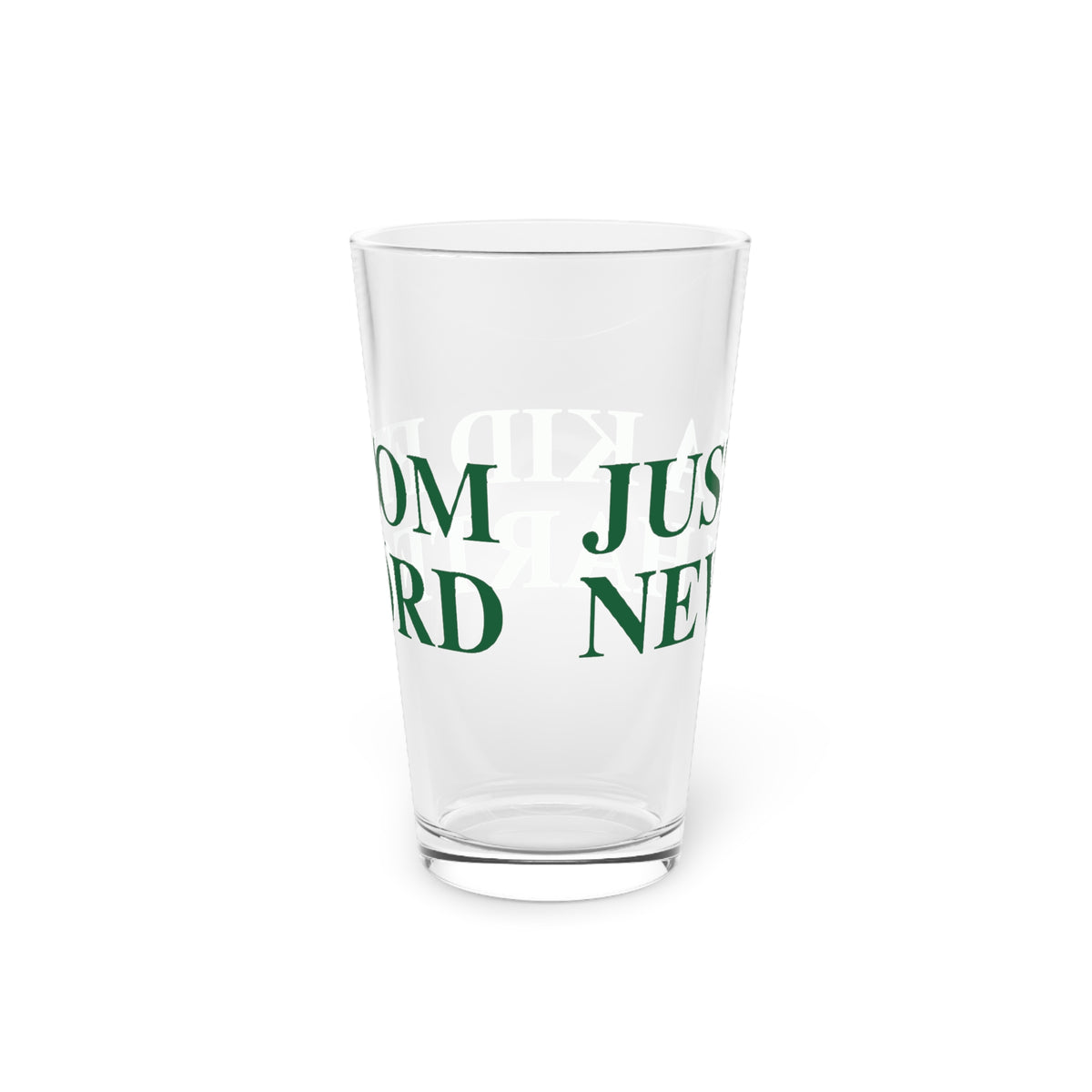 Just a kid from New Hartford Pint Glass, 16oz