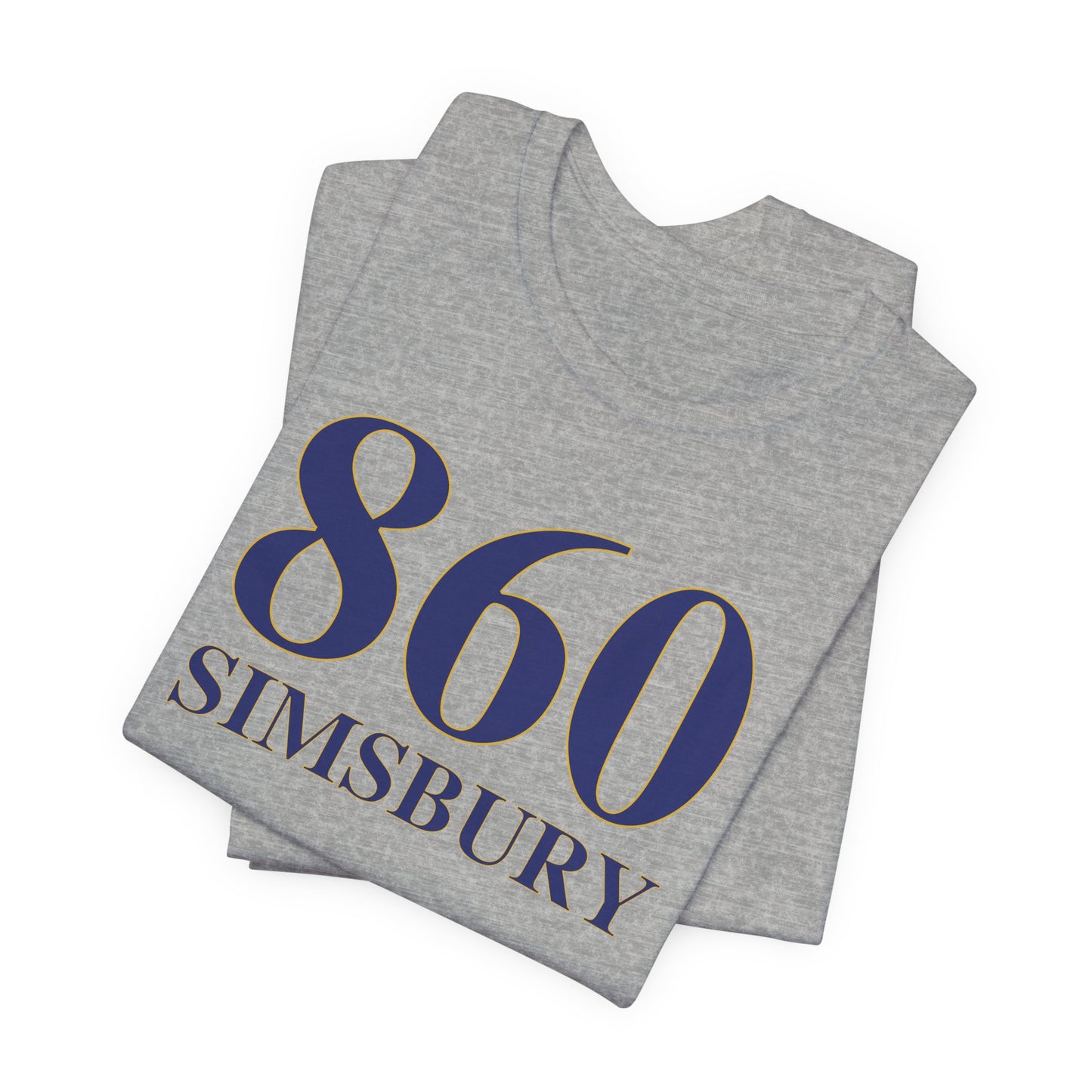 860 Simsbury Unisex Jersey Short Sleeve T-Shirt