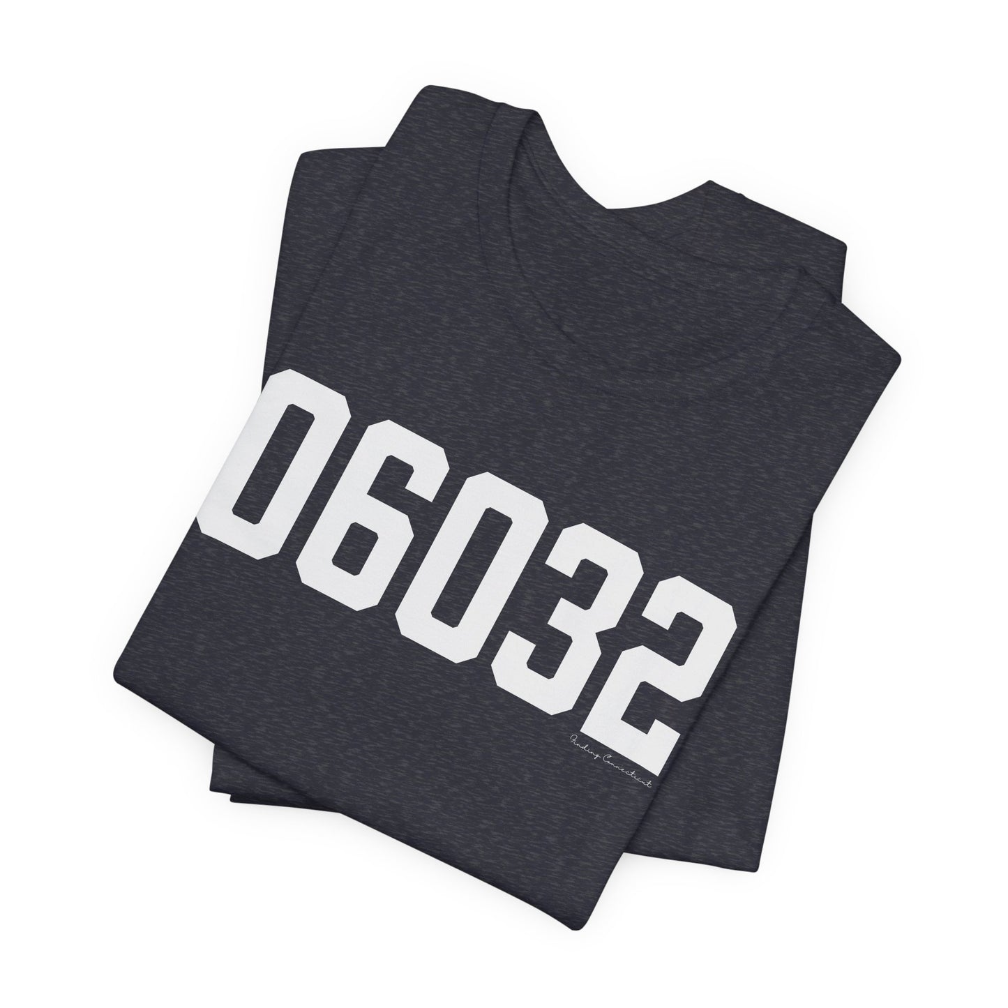 06032 - Farmington CT Zip Code Unisex Jersey Short Sleeve T-Shirt