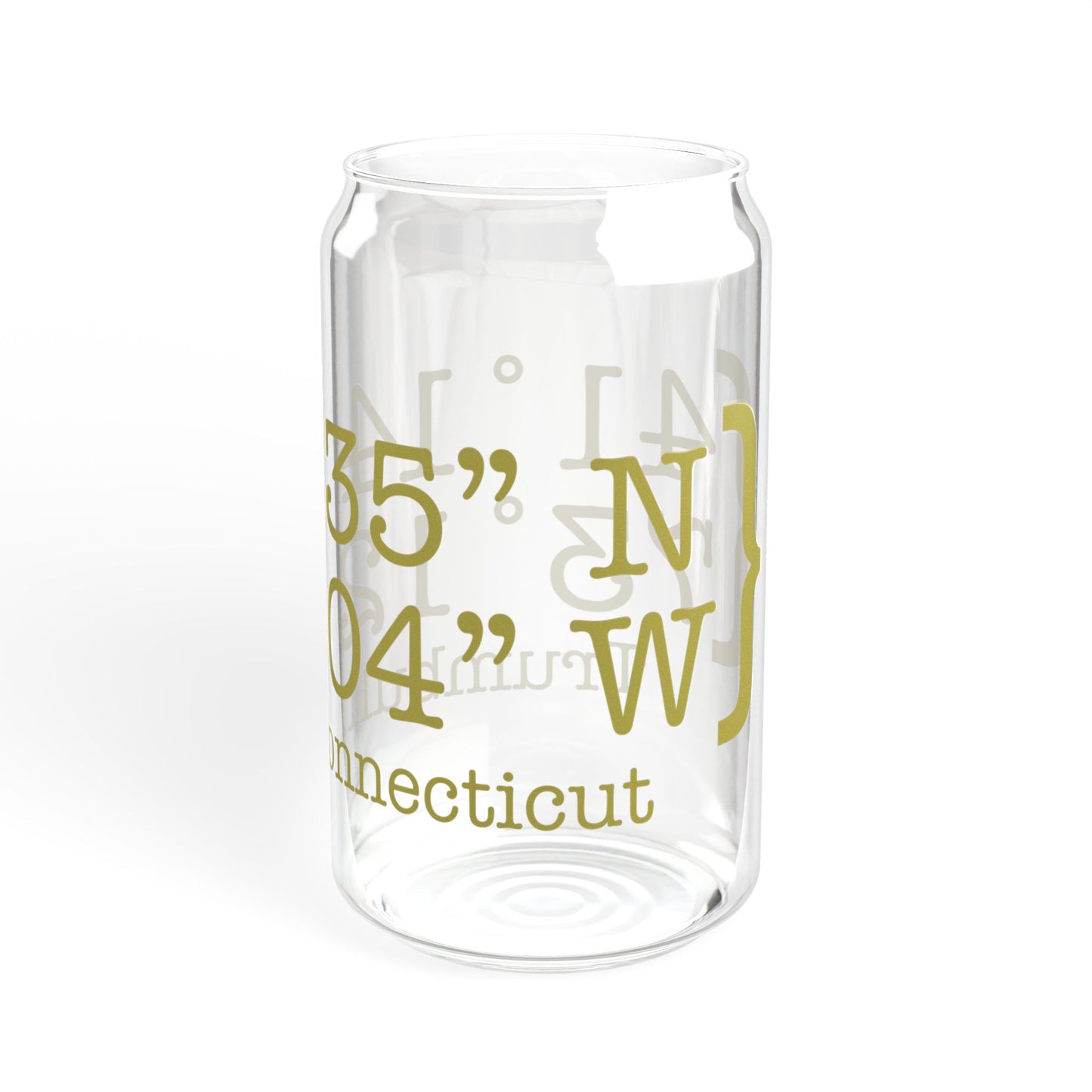 Trumbull Coordinates Sipper Glass, 16oz