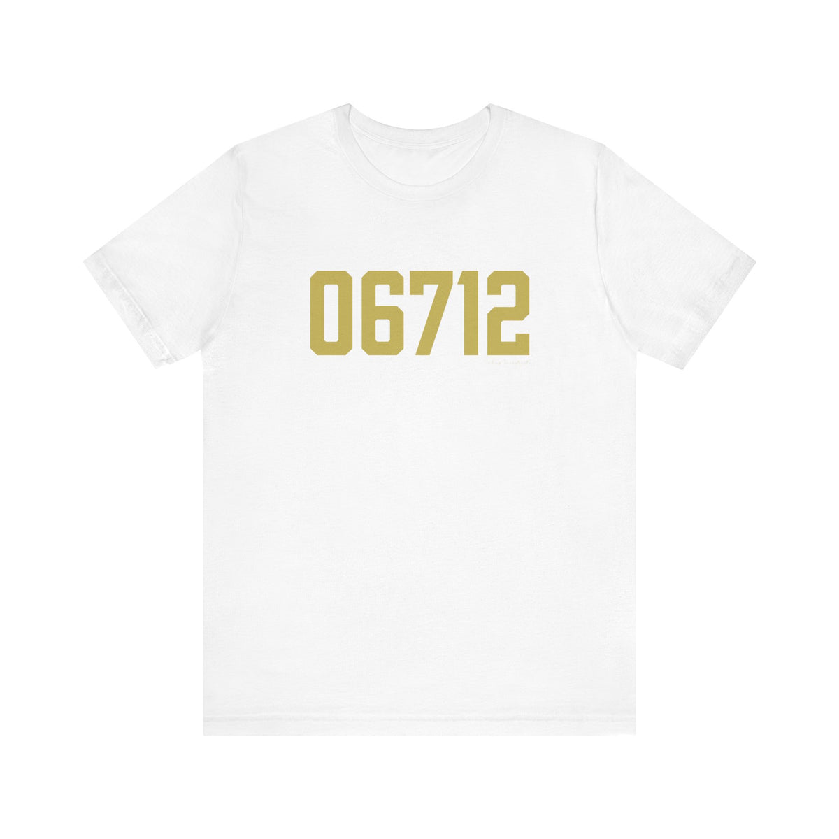 06712 Prospect Connecticut Zip Code Unisex Short Sleeve T-Shirt