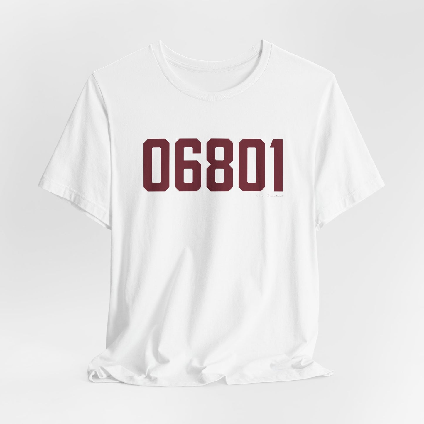 06801 Bethel Connecticut Zip Code Unisex Jersey Short Sleeve T-Shirt