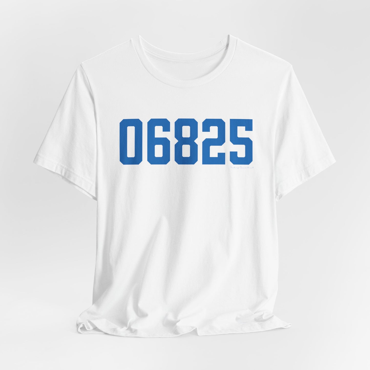 06825 Fairfield Connecticut Zip Code Unisex Jersey Short Sleeve T-Shirt