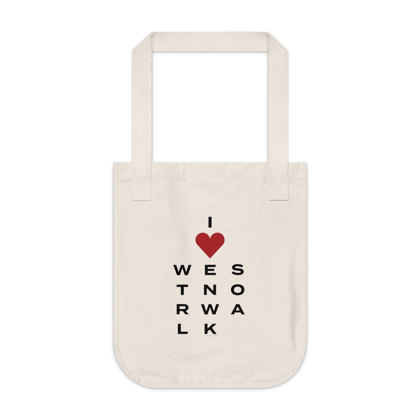 West Norwalk Vision Organic Canvas Tote Bag