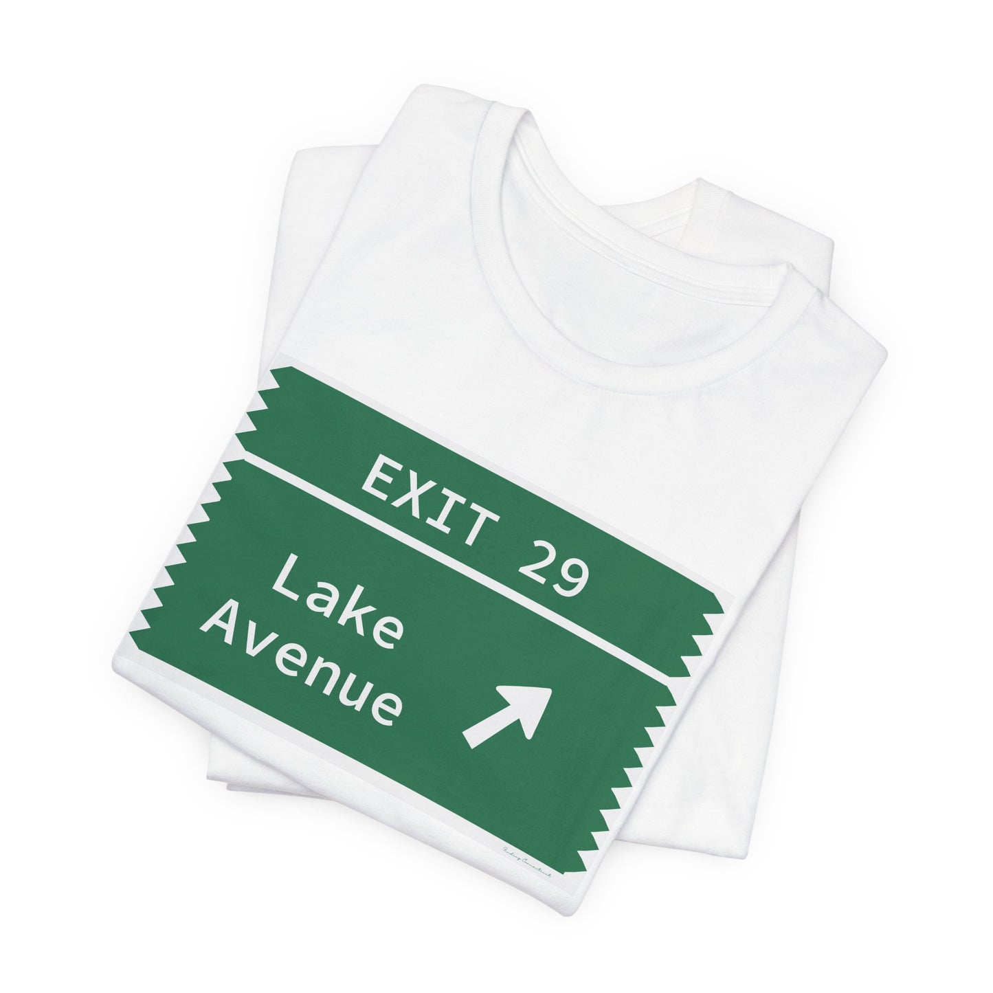 Vintage Merritt Parkway Exit 29 Sign Unisex Jersey Short Sleeve T-Shirt