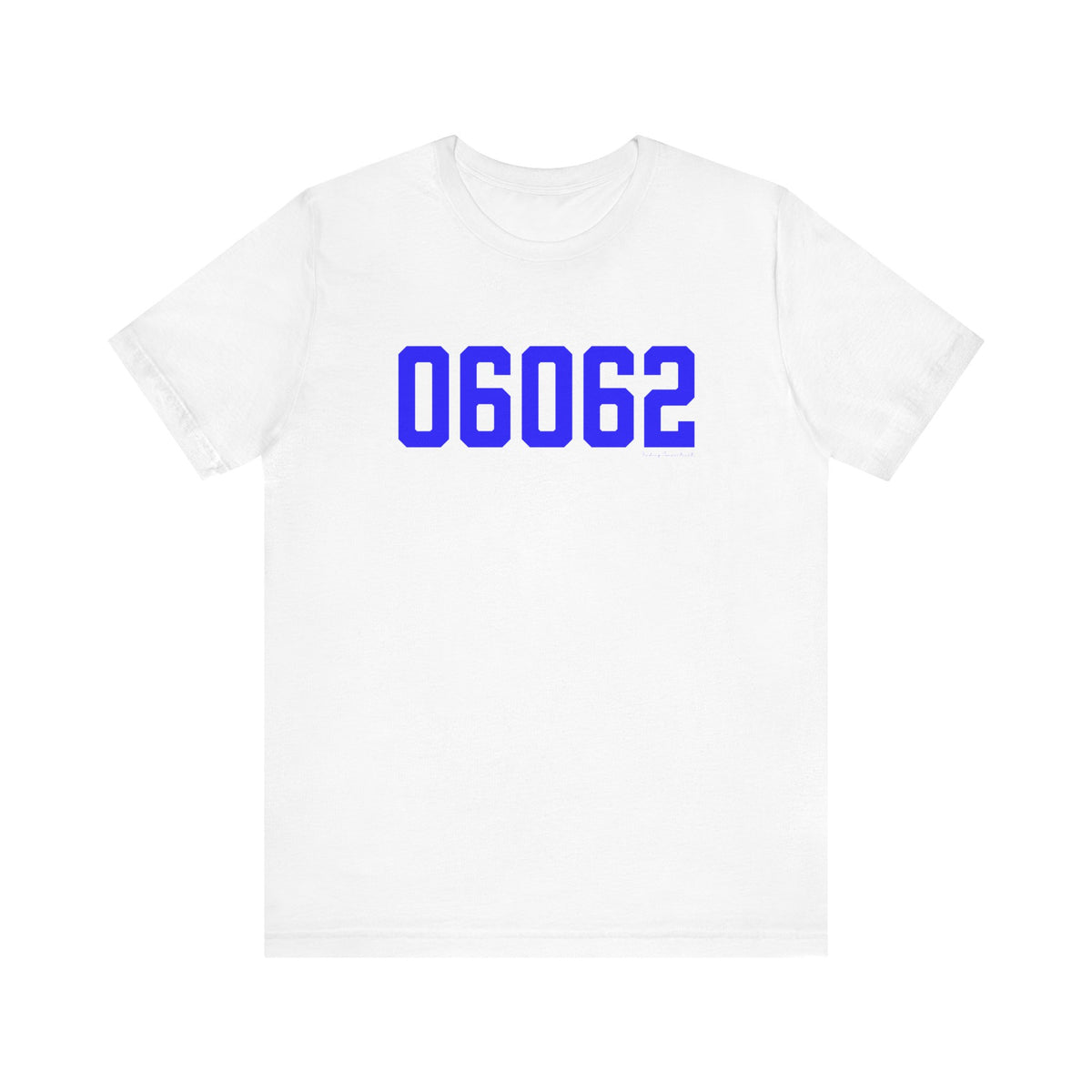 06062 Plainville Connecticut Zip Code Unisex Jersey Short Sleeve T-Shirt