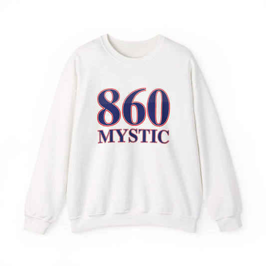 860 Mystic Red White & Blue Unisex Heavy Blend™ Crewneck Sweatshirt
