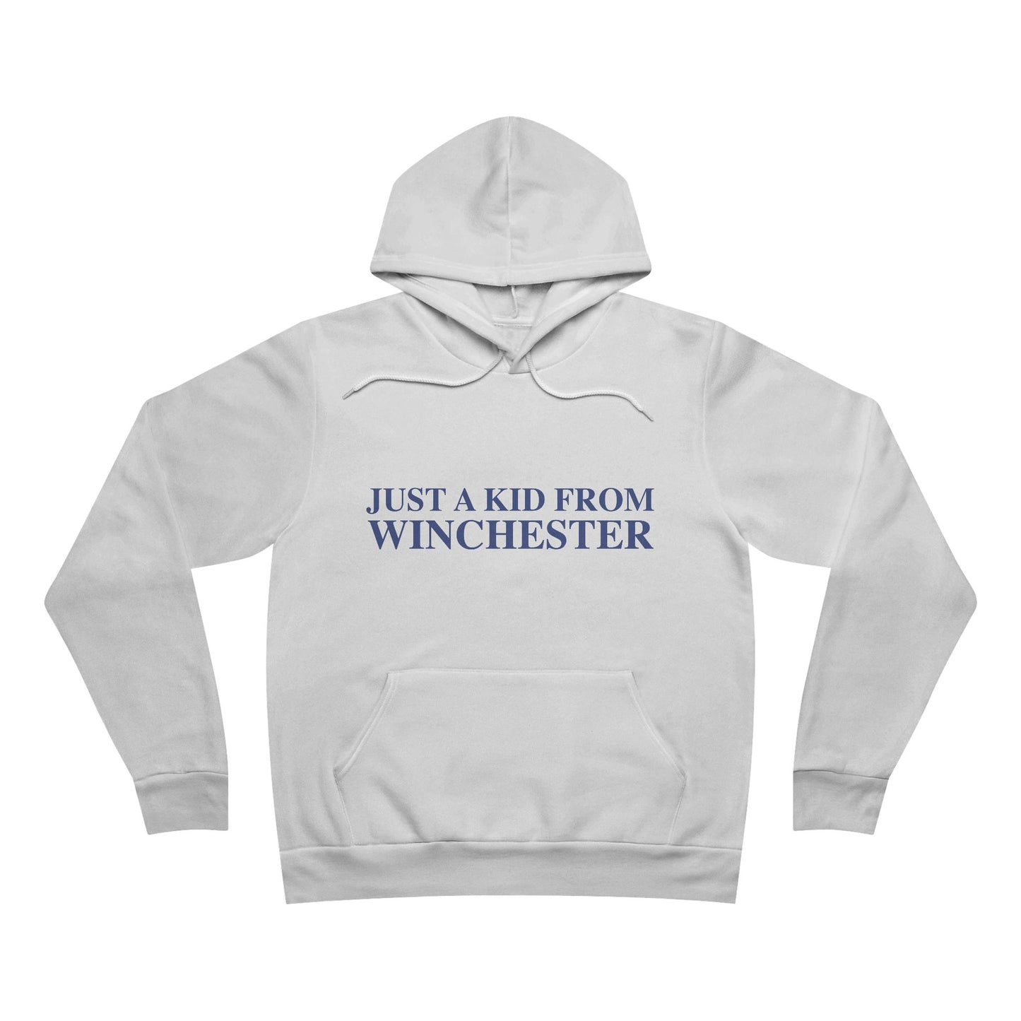 Just a kid from Winchester Unisex Sponge Fleece Pullover Hoodie