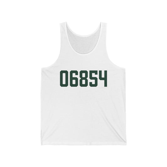 06854 Norwalk Connecticut Zip Code Unisex Jersey Tank Top