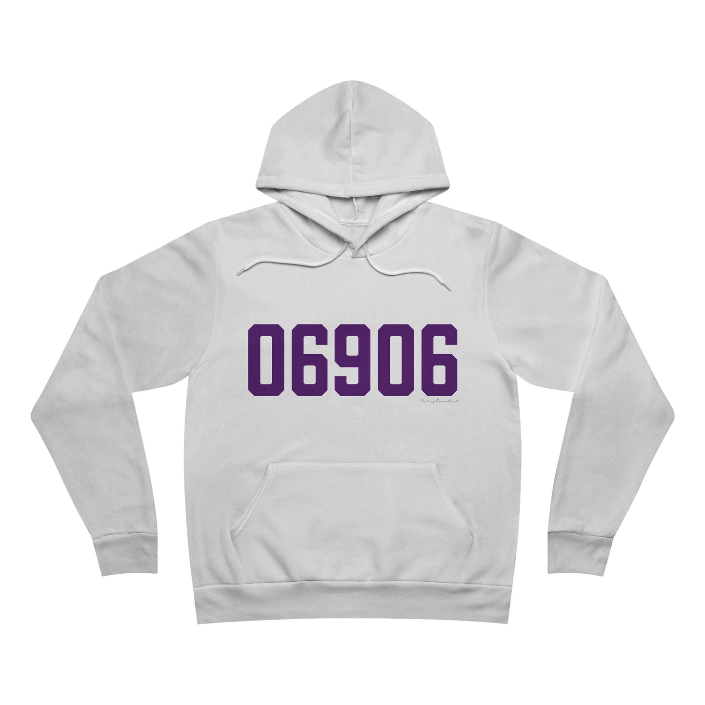 06906 Stamford Connecticut Zip Code Unisex Sponge Fleece Pullover Hoodie Sweatshirt