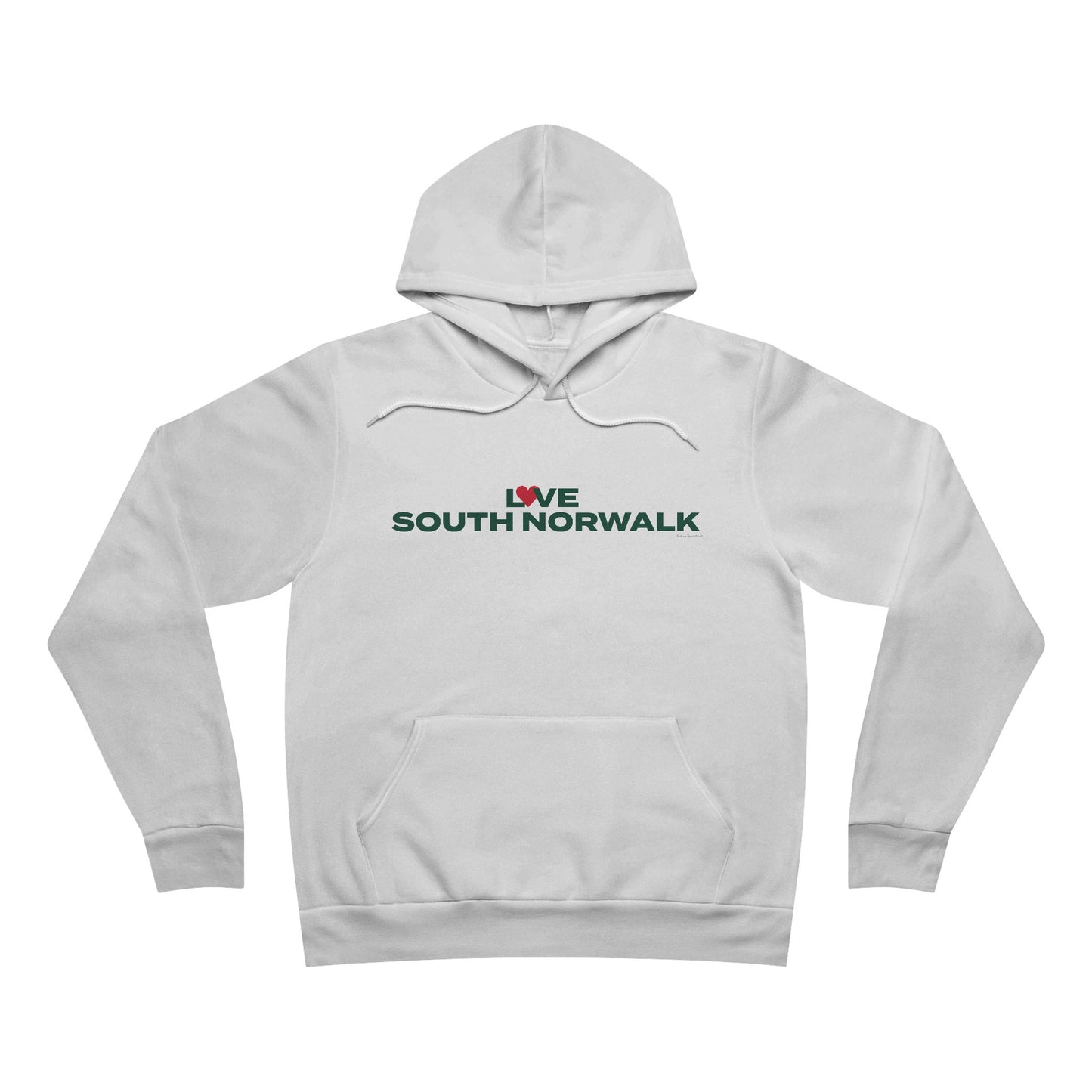Love South Norwalk Unisex Sponge Fleece Pullover Hoodie