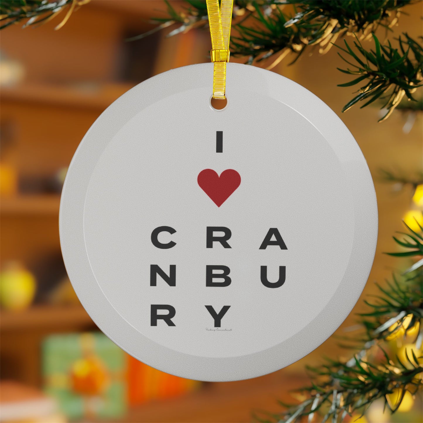 Cranbury Vision Glass Ornaments