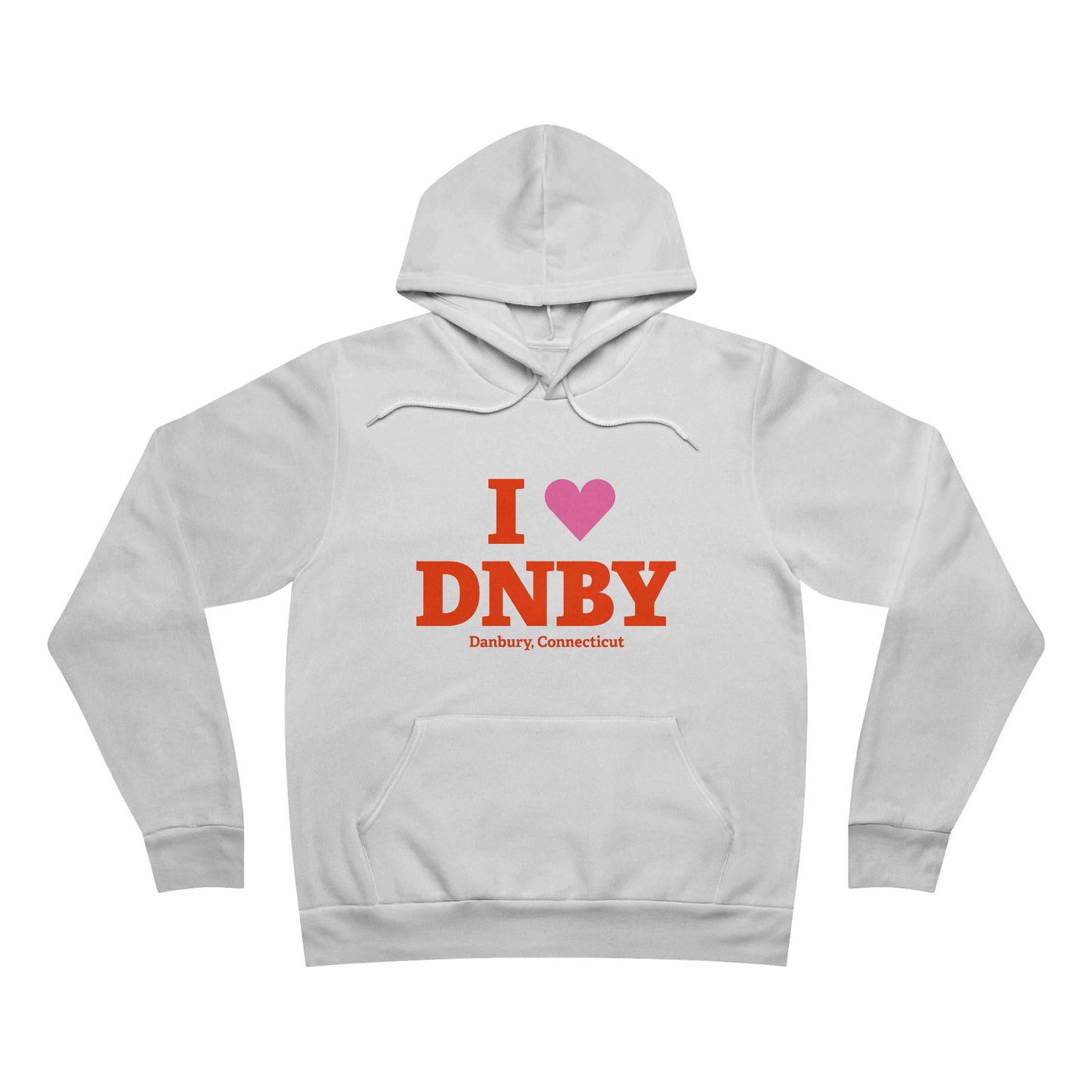 I Heart DNBY Unisex Sponge Fleece Pullover Hoodie