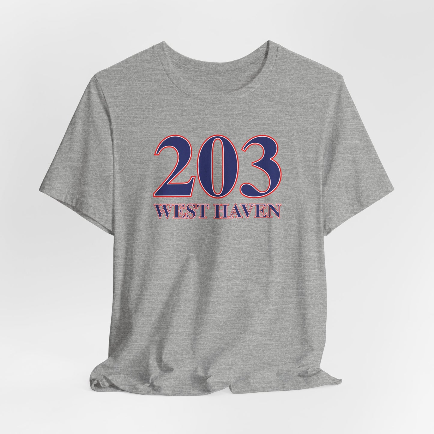 203 West Haven Unisex Jersey Short Sleeve T-Shirt