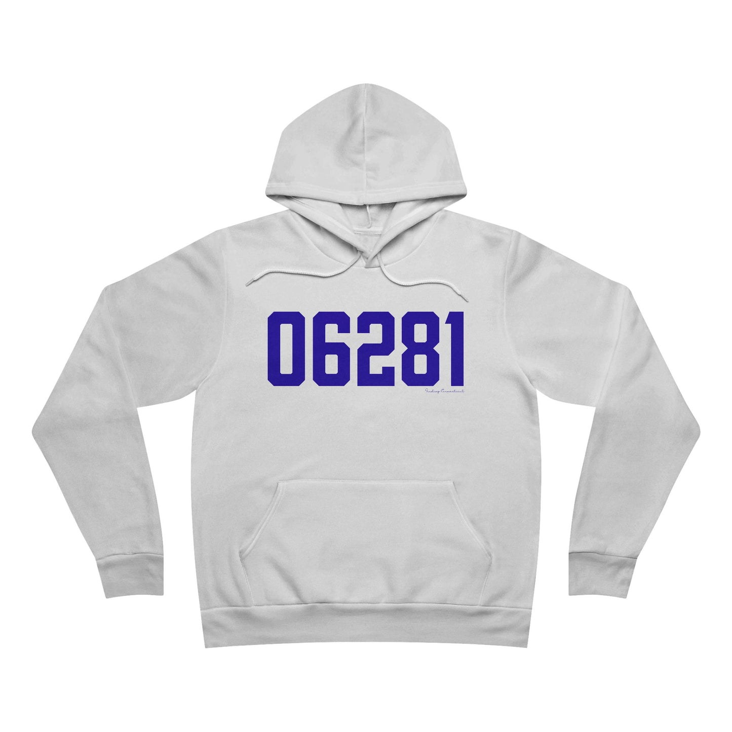 06281 Woodstock Connecticut Zip Code Unisex Sponge Fleece Pullover Hoodie