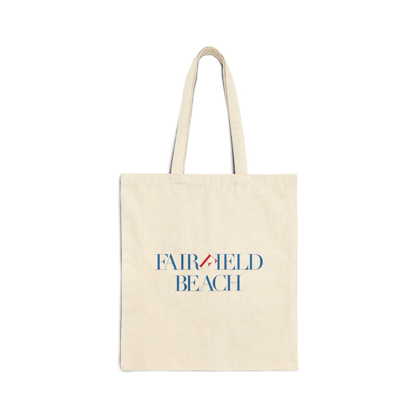 41 Tilt Fairfield Beach Cotton Canvas Tote Bag
