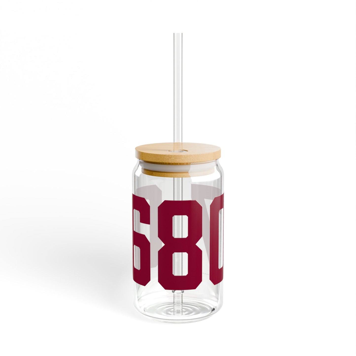 06807 - Greenwich Connecticut Zip Code Sipper Glass, 16oz