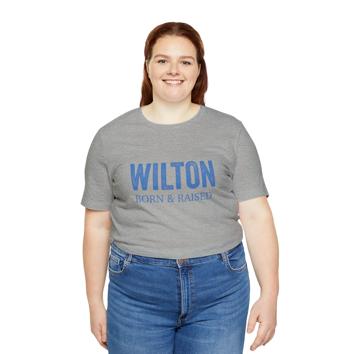 Wilton Born & Raised Unisex Jersey Short Sleeve Tee