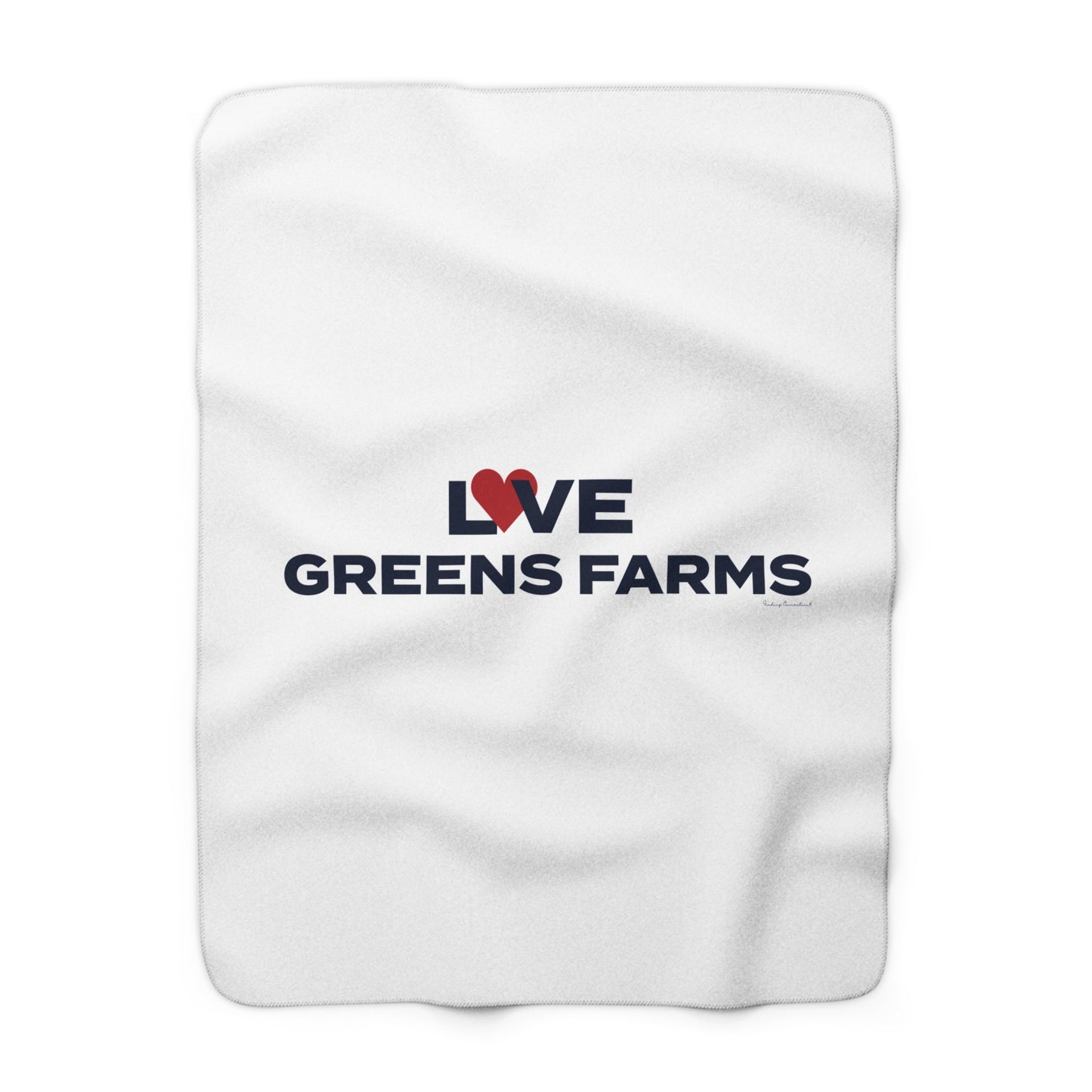 Love Greens Farms Sherpa Fleece Blanket