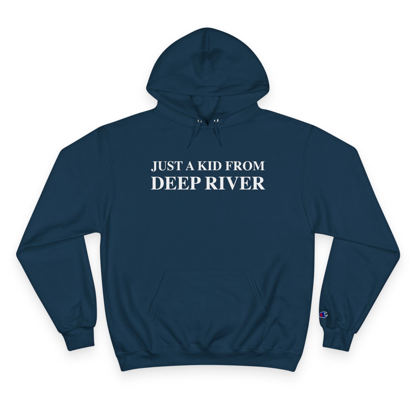 Just a kid from Deep River Champion Hoodie