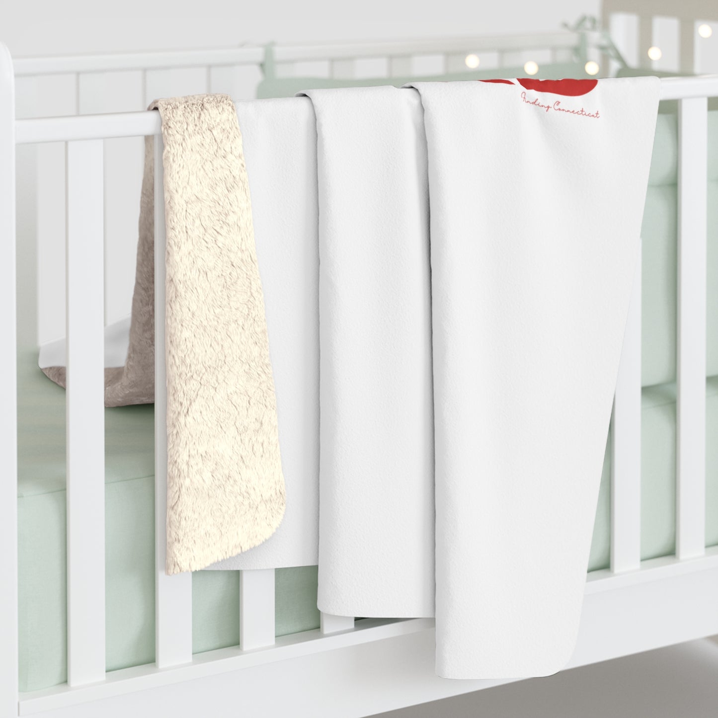Love Stratford Sherpa Fleece Blanket