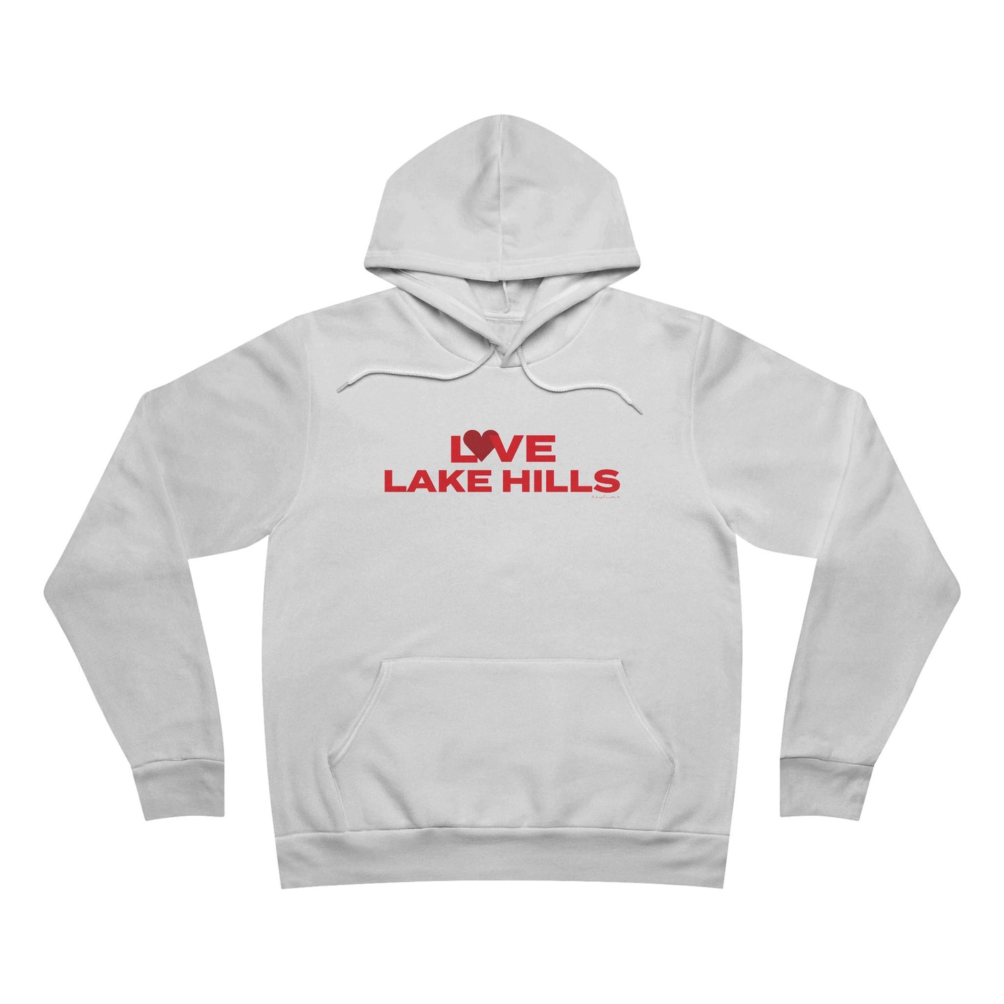 Love Lake Hills Unisex Sponge Fleece Pullover Hoodie