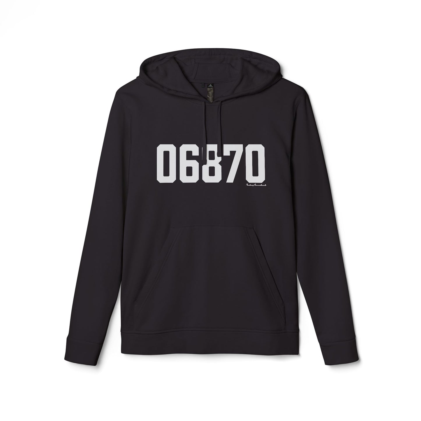 06870 - Greenwich CT Zip Code adidas Unisex Fleece Hoodie