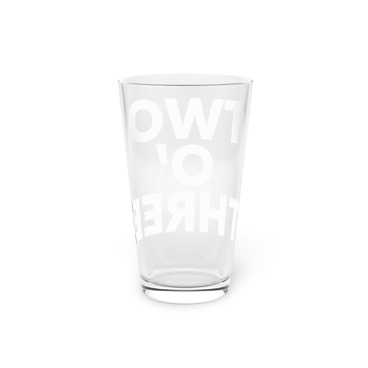 Two O’ Three Pint Glass, 16oz Lucky Green – St. Patrick’s Day