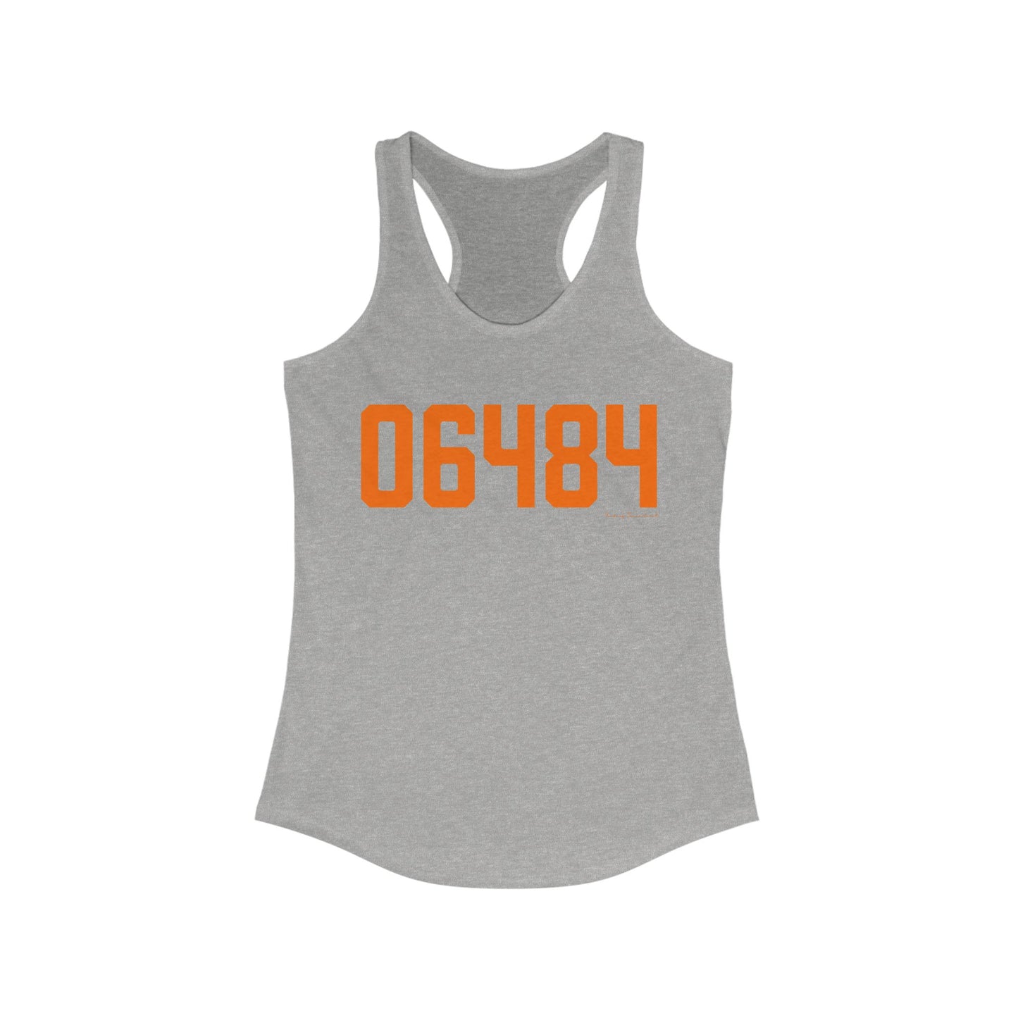 06484 Shelton Connecticut Zip Code Women's Ideal Racerback Tank Top