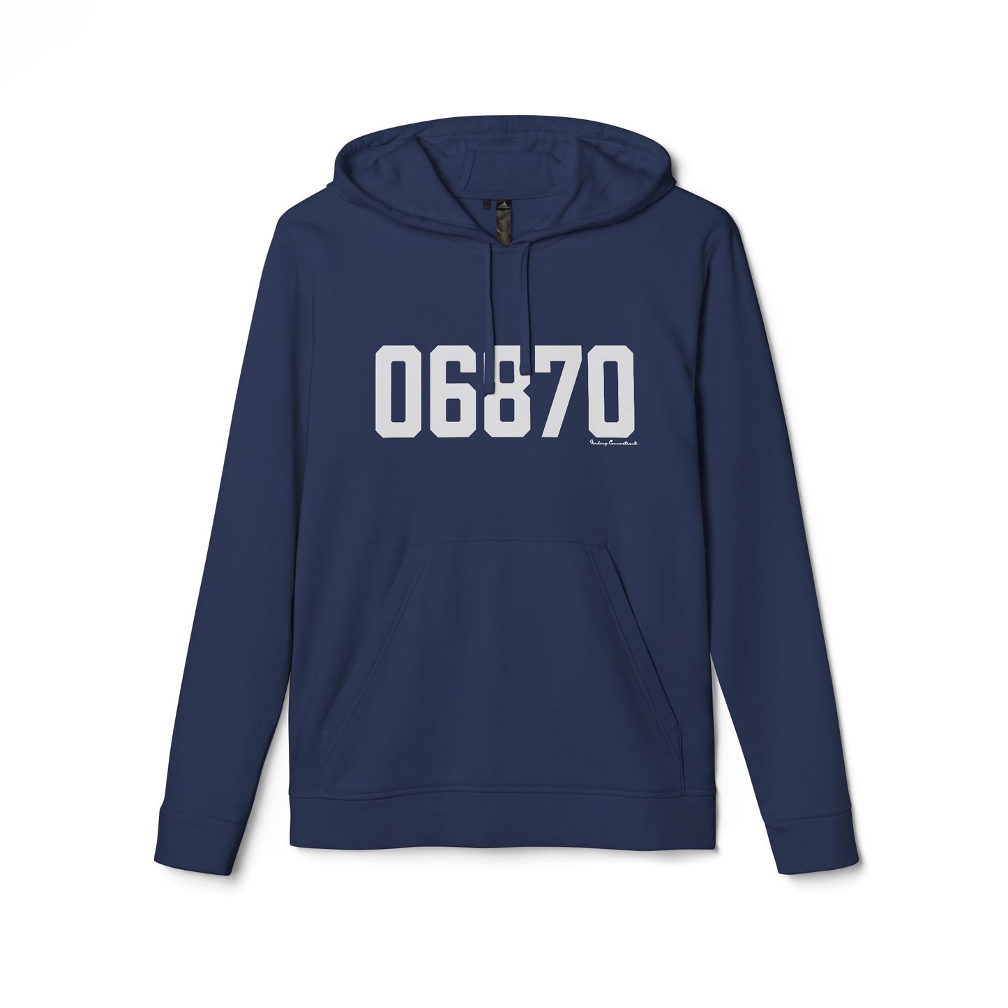 06870 - Greenwich CT Zip Code adidas Unisex Fleece Hoodie