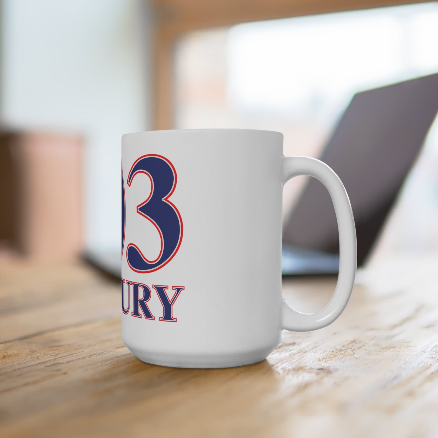 203 Danbury Red White & Blue Mug 15oz