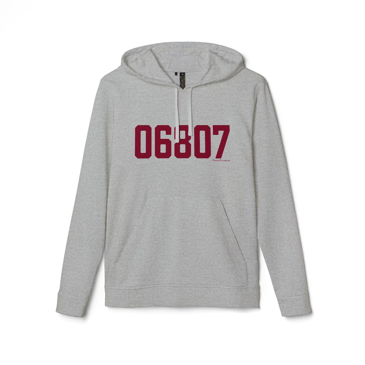 06807 - Greenwich Connecticut Zip Code adidas Unisex Fleece Hoodie