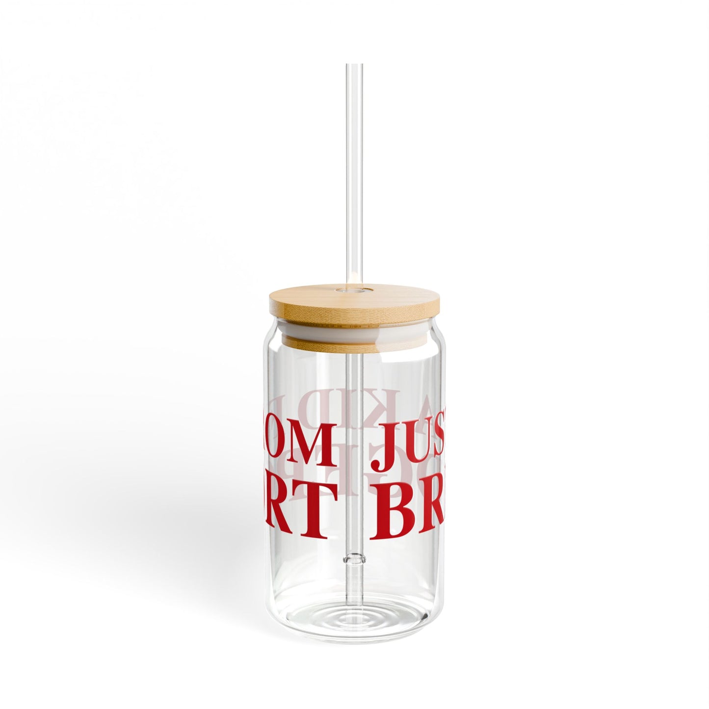 Just a kid from Bridgeport Sipper Glass, 16oz