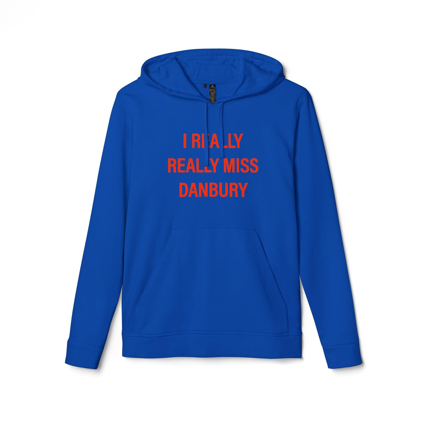 I Really Really Miss Danbury adidas Unisex Fleece Hoodie