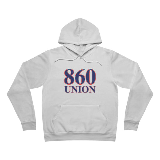 860 Union Red White & Blue Unisex Sponge Fleece Pullover Hoodie