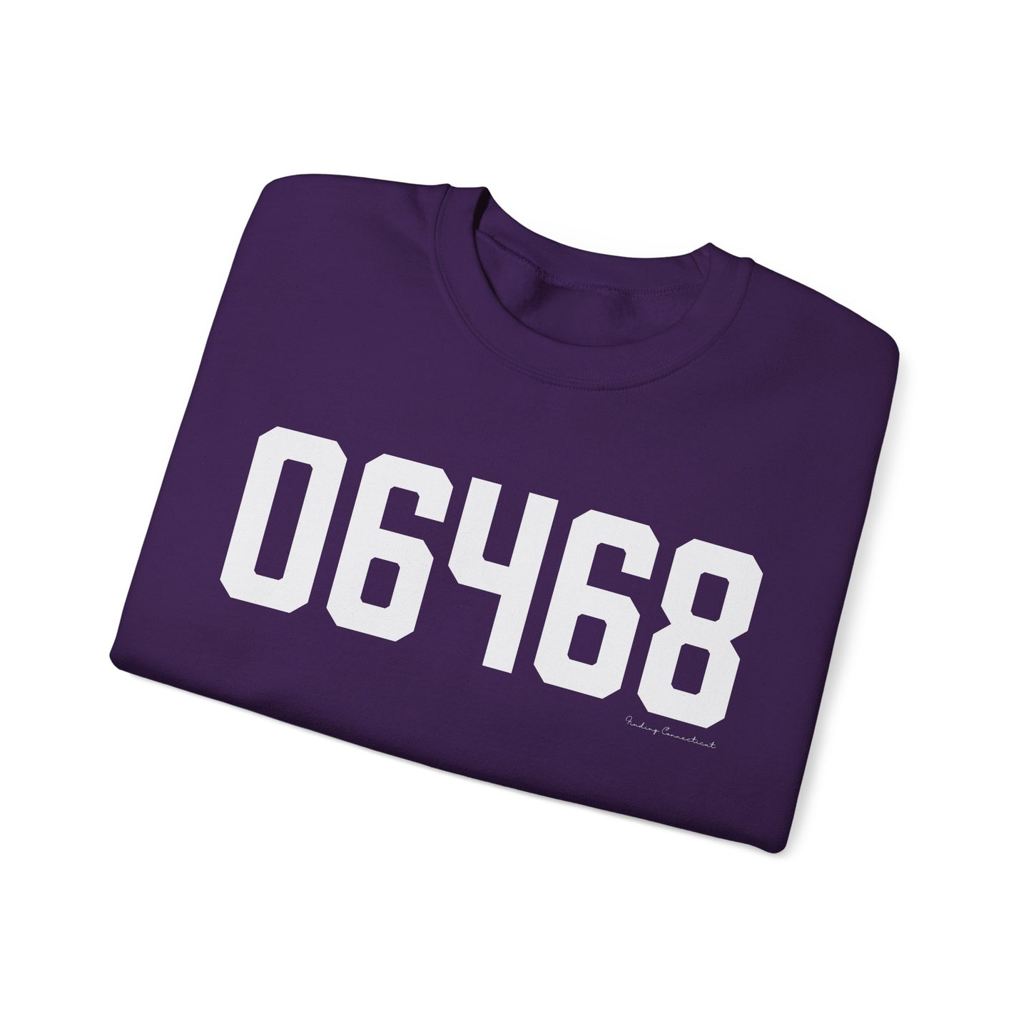 06468 Monroe Connecticut Zip Code Unisex Heavy Blend™ Crewneck Sweatshirt