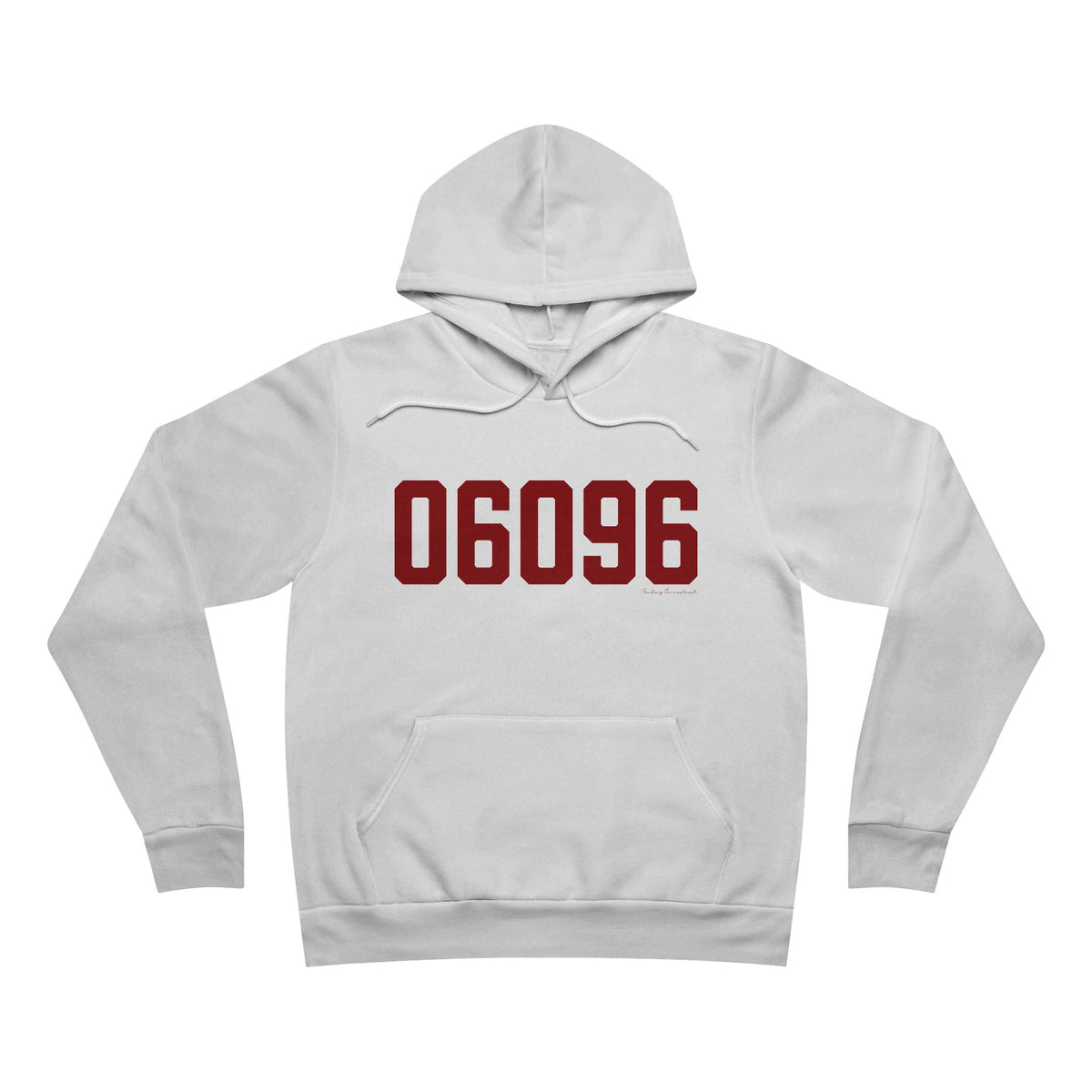 06096 Windsor Locks Connecticut Zip Code Unisex Sponge Fleece Pullover Hoodie